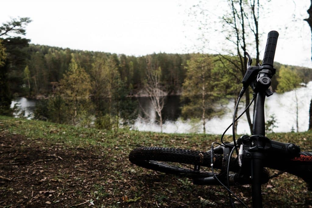 faire du vélo la plagne